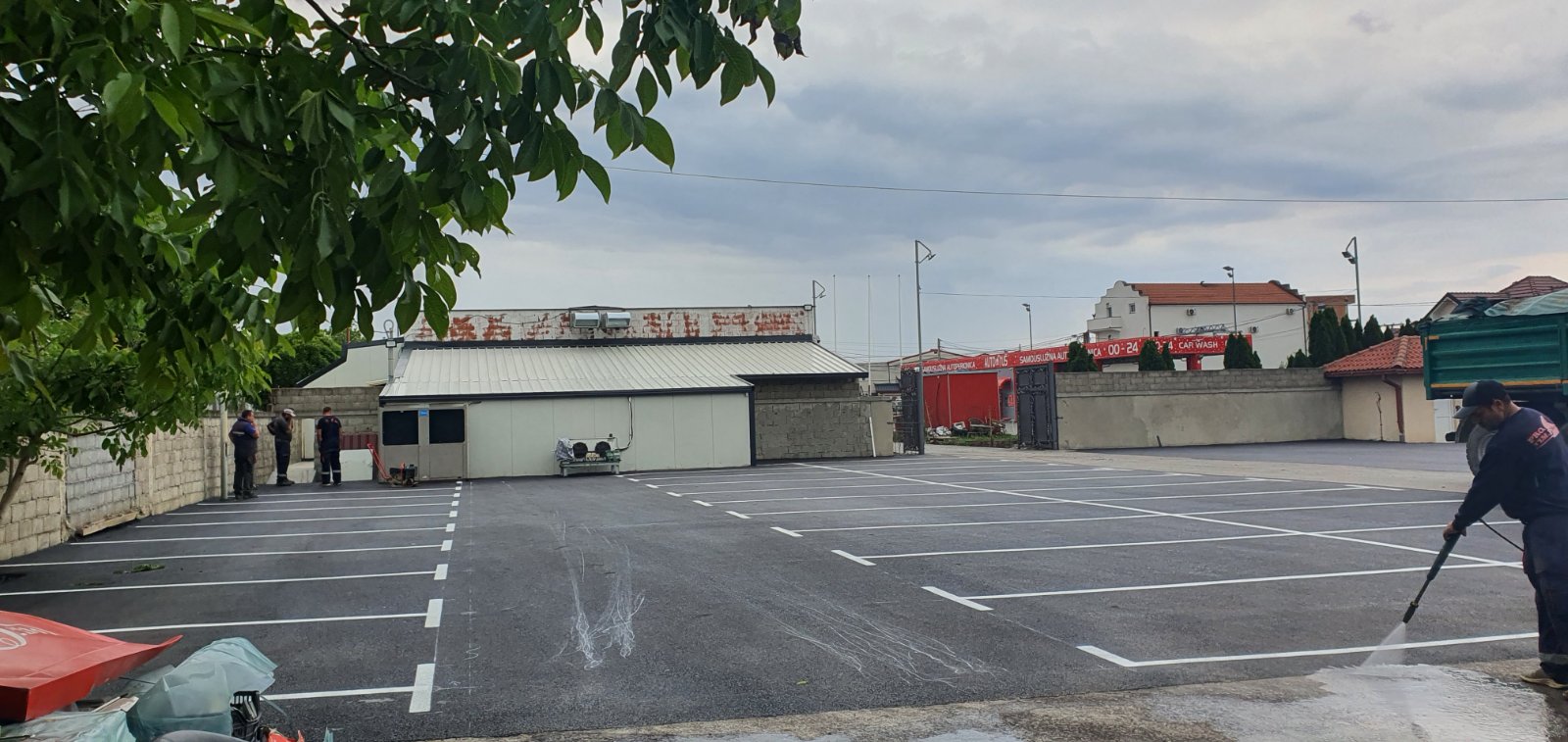 Bager pri iskopu Zemun